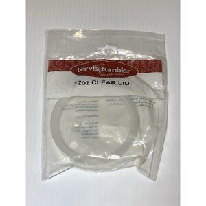 Tervis Tumbler Travel Lid fits 12 Ounce Tumblers Clear Replacement NIP